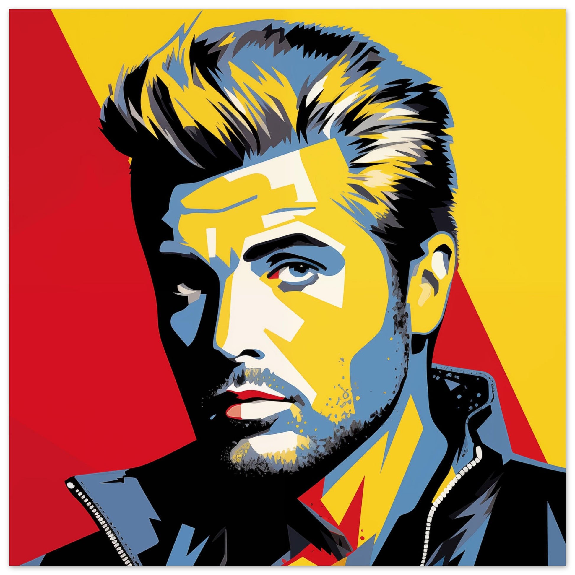 George Michael Pop Art Print | by Print Room Ltd